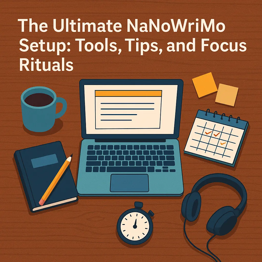 The Ultimate NaNoWriMo Setup: Tools, Tips, and Focus Rituals